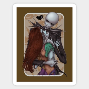 Jack and Sally 4ever COLOUR Sticker